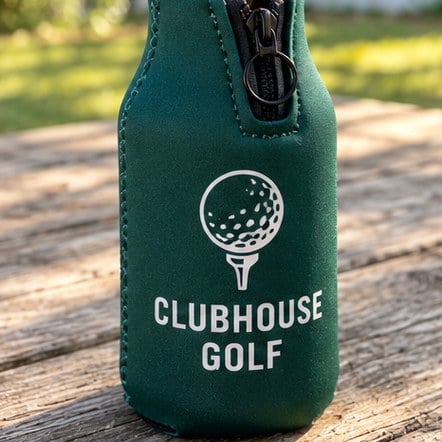 Custom Zippered Bottle Koozies